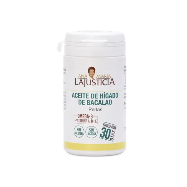 Ana María Lajusticia Aceite de Hígado de Bacalao 90 Perlas