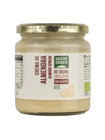 NaturGreen Crema Almendra Bio 250 g