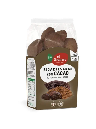El Granero Galletas Artesanas Con Chocolate Bio 250G