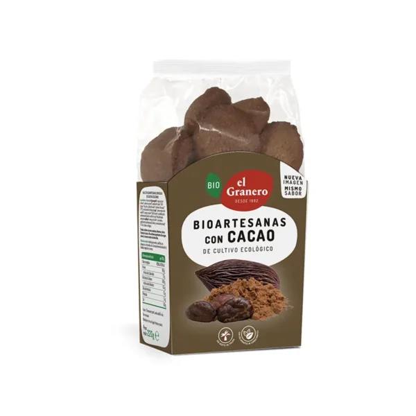 El Granero Galletas Artesanas Con Chocolate Bio 250G