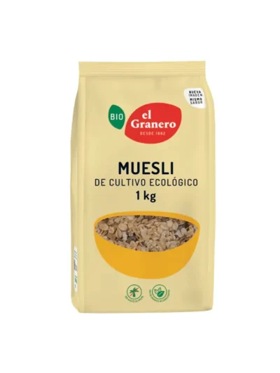 MUESLI, 1 Kg[VEGANO][SIN-LECHE][SIN-HUEVO][SIN-AZUCAR]