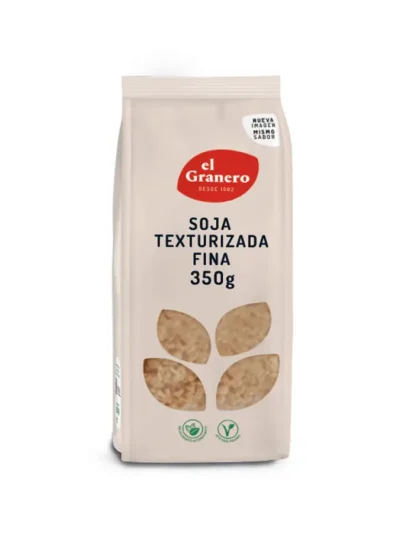 SOJA TEXTURIZADA FINA, 350 g[VEGANO][SIN-LECHE][SIN-LACTOSA][SIN-HUEVO][SIN-AZUCAR]
