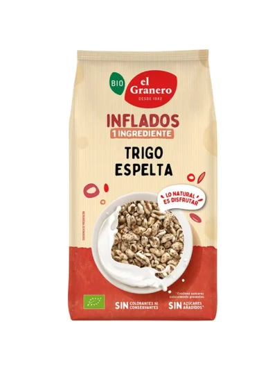 El Granero Trigo de Espelta Hinchada Bio 100 G
