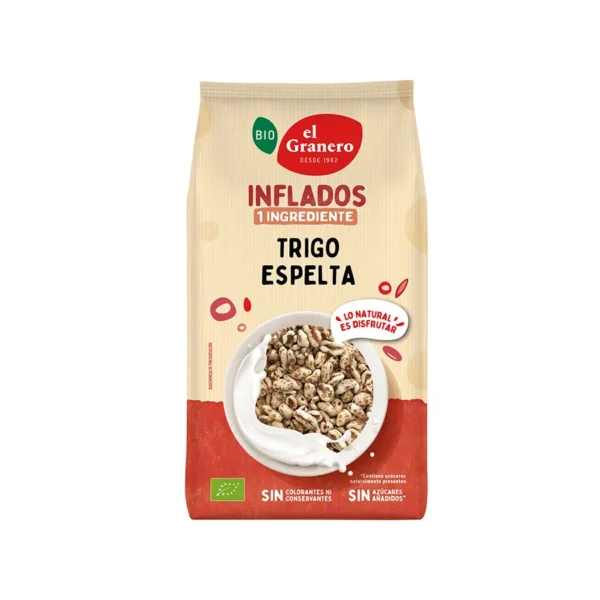El Granero Trigo de Espelta Hinchada Bio 100 G
