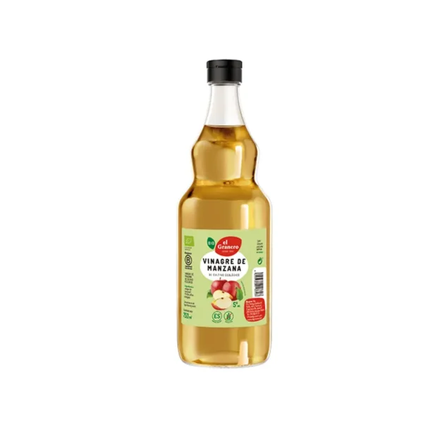 El Granero Vinagre De Sidra De Manzana Sin Filtrar Bio 75 Cl