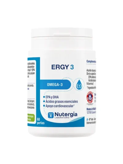 Nutergia Ergy 3 60 Perlas