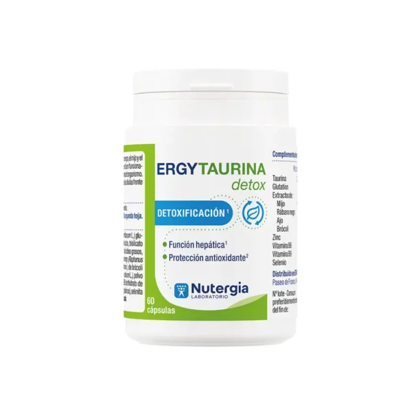 Nutergia ErgyTaurina Detox 60 cápsulas