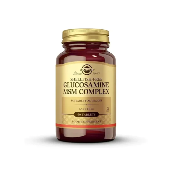 Solgar - Glucosamina Msm Complex - 60 Comprimidos