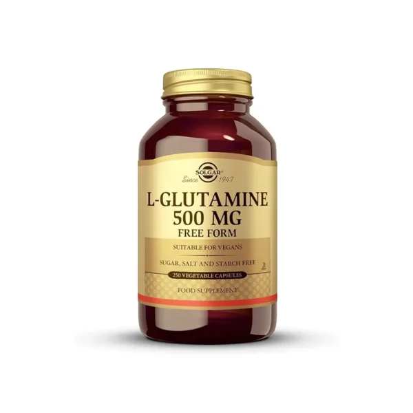 Solgar L-Glutamina 500Mg 250 Capsulas