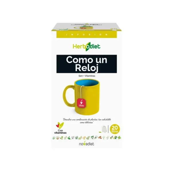 Novadiet Herbodiet Como Un Reloj 20 Filtros