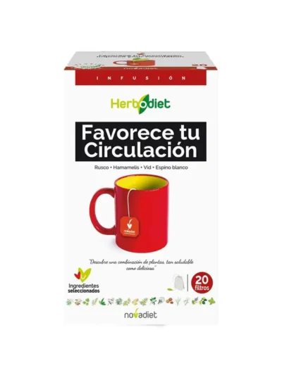 Novadiet Herbodiet Favorece Circulación 20 Filtros
