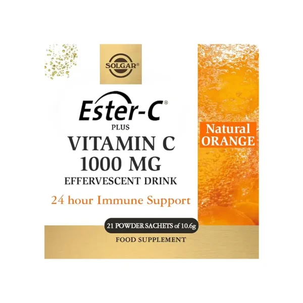 Solgar Ester C Efervescente Vit C 1000 Mg 21 Sobres